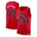 Custom Raptors Red Jersey