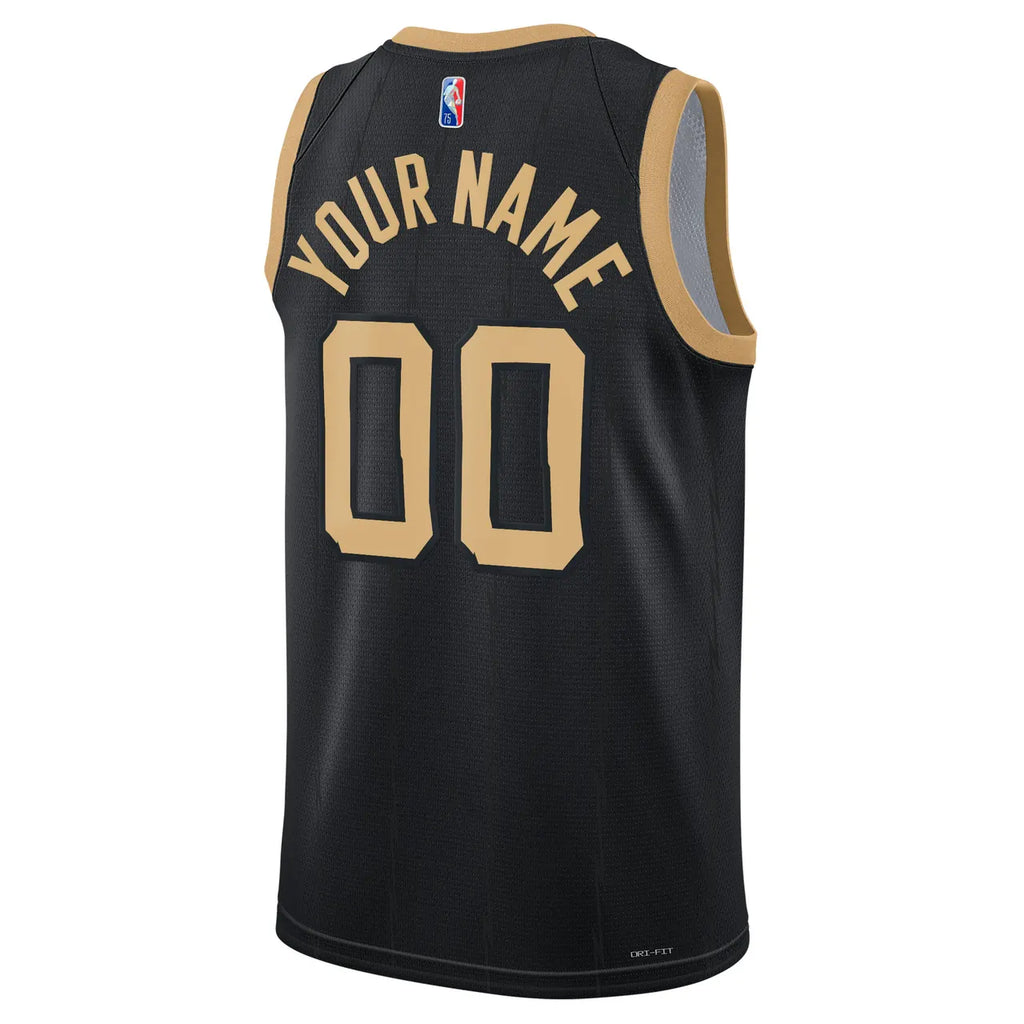 Raptors Black Gold City Jersey - Hình 2