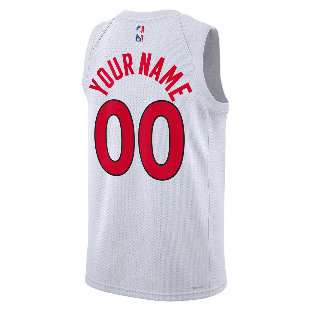 nike Raptors White Association Jersey - Hình 3