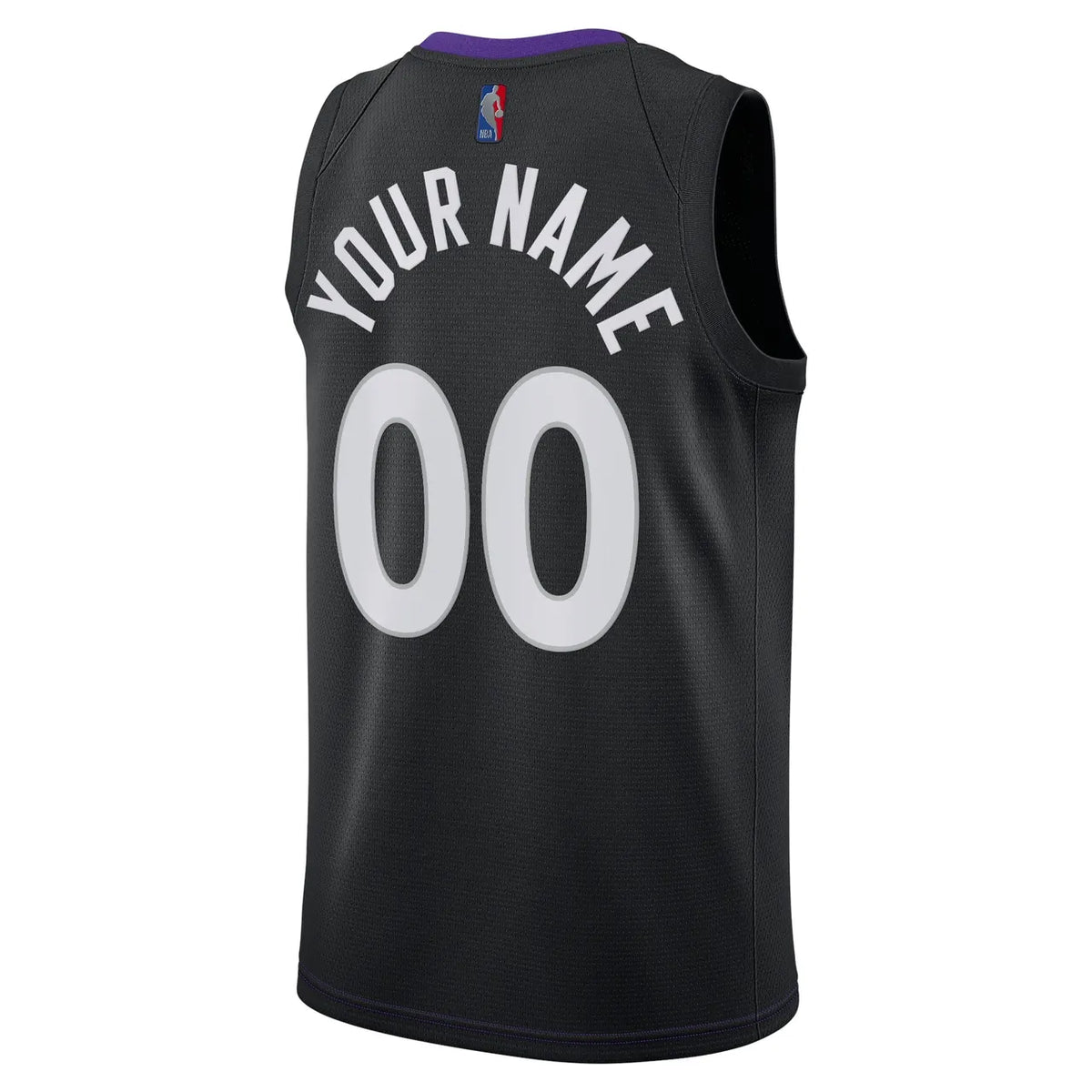 nike Raptors Black Custom Jersey - Hình 3