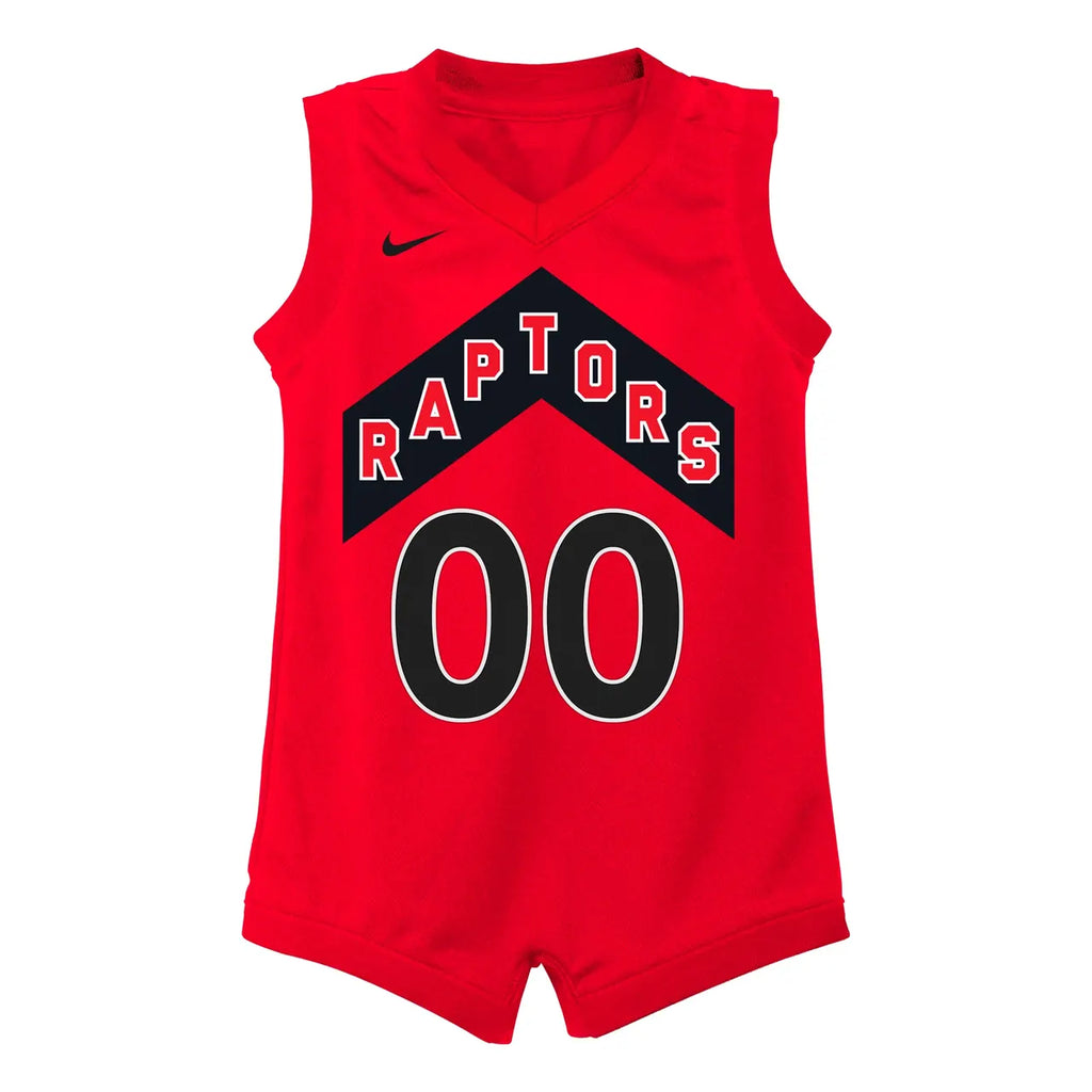 Raptors Red Baby Bodysuit - Hình 2