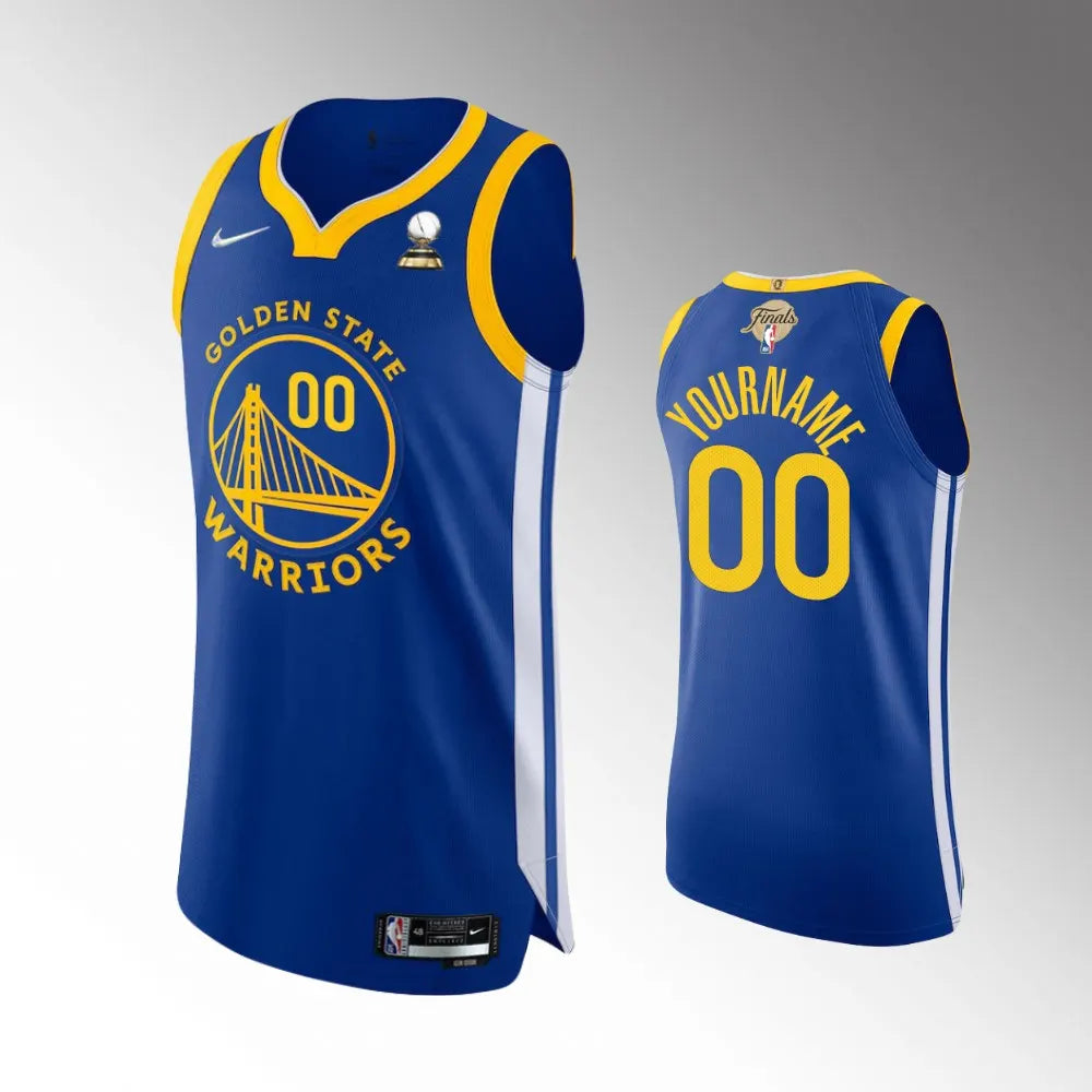 Warriors Blue Finals Jersey