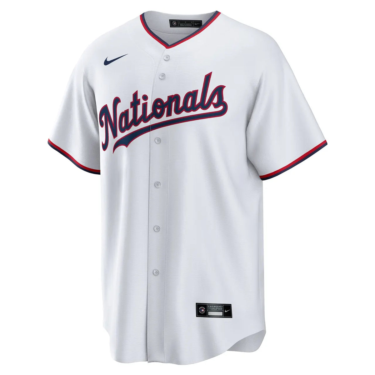 Nationals White Custom Jersey nike - Hình 3