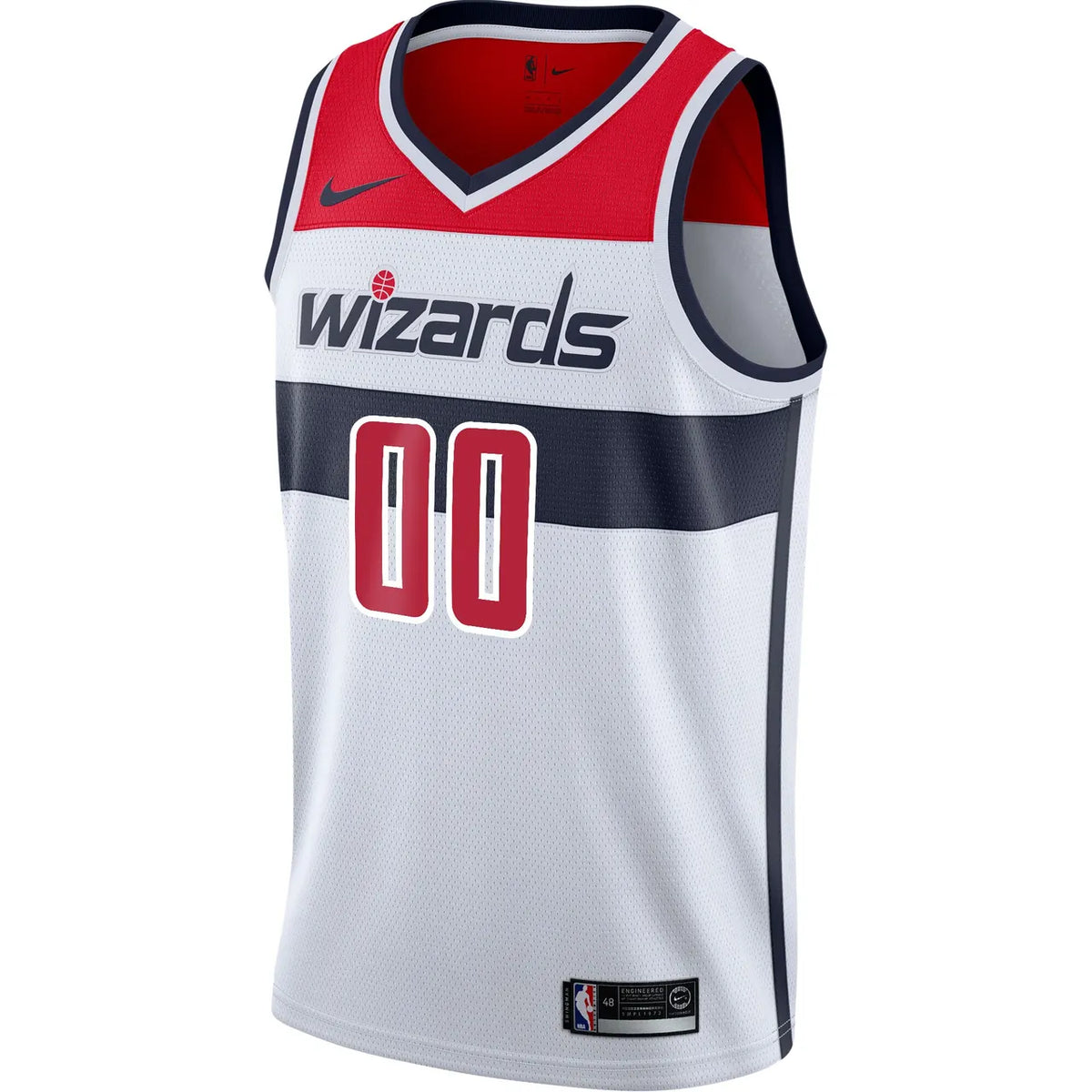 Wizards White Association Jersey nike - Hình 3