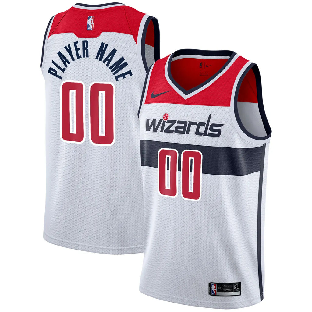Wizards White Association Jersey nike - Hình 2