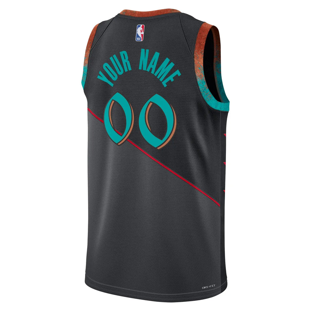 Wizards Gray City Jersey - Hình 2