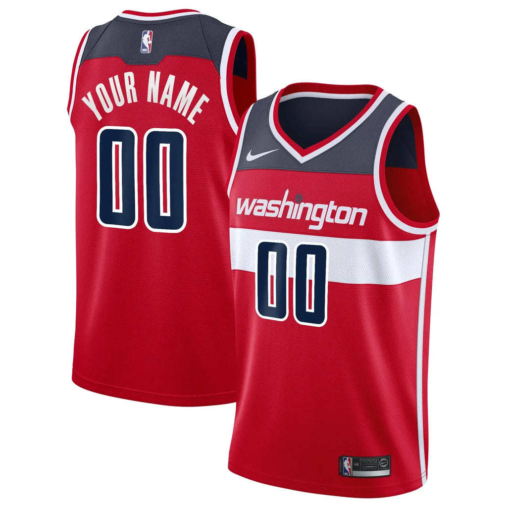 Wizards Red Custom Jersey nike