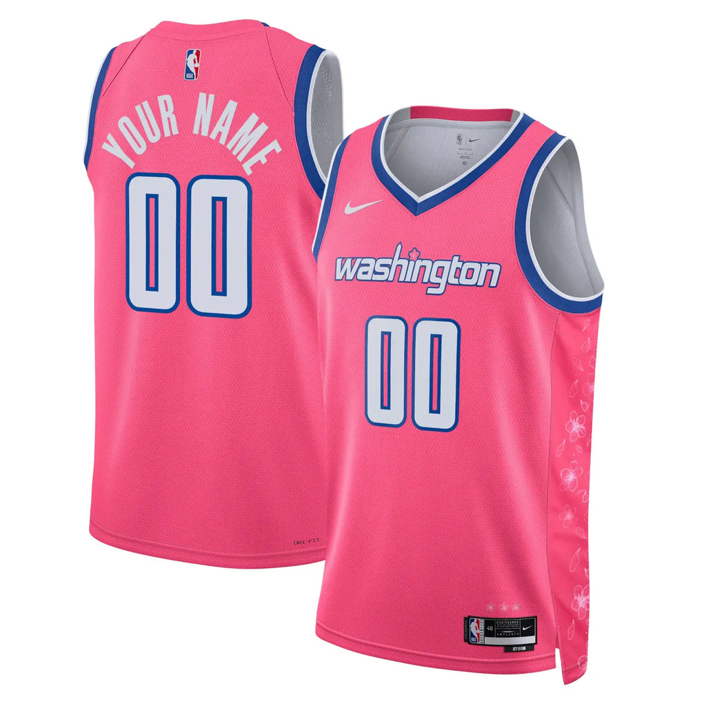 Wizards Pink Cherry Blossom Jersey
