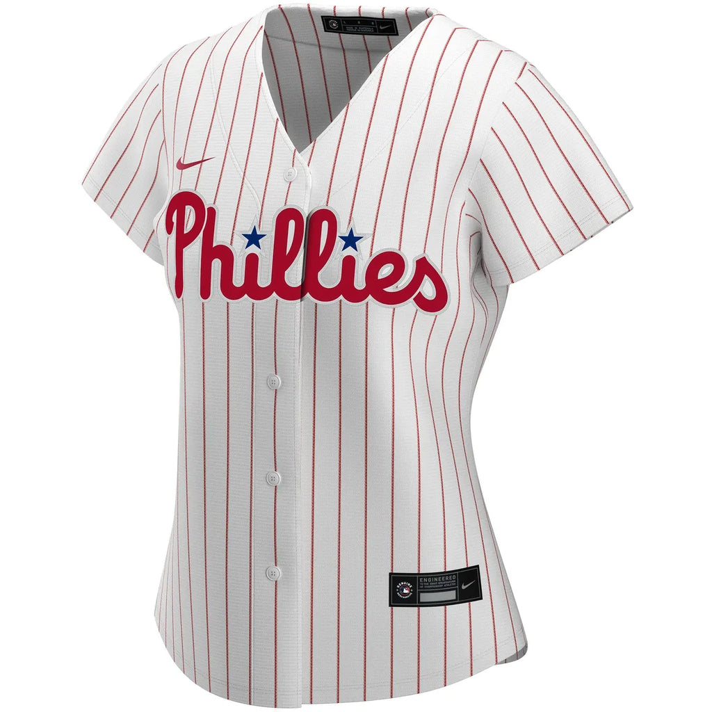 Phillies Pinstripe Custom Jersey - Hình 2
